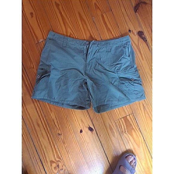 Sundance Sz 16 Olive Green Cargo Shorts Y2k - Picture 1 of 2
